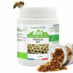 Poudre de Propolis Bio chat et chien 100 g Florapina Poudre de Propolis Bio chat et chien 100 g Florapina