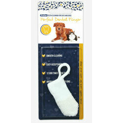 Doigtier brosse microfibres chien et chat Buccosanté Doigtier brosse microfibres chien et chat Buccosanté