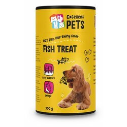 Friandises au poisson peau pelage chien 300 g Excellent Pets Friandises au poisson peau pelage chien 300 g Excellent Pets