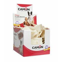 Lamelles dentaires naturelles chien en peau de bovin 1 kg Camon Lamelles dentaires naturelles chien en peau de bovin 1 kg Camon