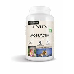 Confort articulaire Bio chat Mobil'Activ 20 U Biovetol Confort articulaire Bio chat Mobil'Activ 20 U Biovetol