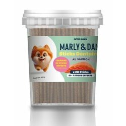 Sticks Dental Care chien au saumon 21 + 7 gratuits par Marly et Dan Sticks Dental Care chien au saumon 21 + 7 gratuits par Marly et Dan