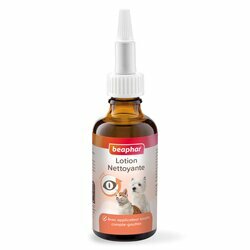 Lotion nettoyante des yeux et paupières chien et chat 50 ml Beaphar Lotion nettoyante des yeux et paupières chien et chat 50 ml Beaphar