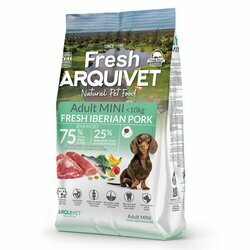 Croquettes semi-humide petit chien Adult Mini Fresh Porc Ibérique 2.5 kg Arquivet Croquettes semi-humide petit chien Adult Mini Fresh Porc Ibérique 2.5 kg Arquivet