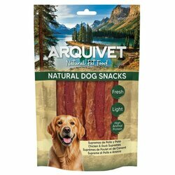 Suprême de poulet et canard pour chien 100 g Arquivet Suprême de poulet et canard pour chien 100 g Arquivet